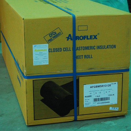亚罗弗绝热板包装Aeroflex EPDM insulation